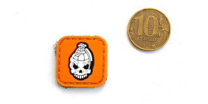 patch Brutalica Orange 25x25