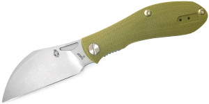 Brutalica Tsarap Folder micarta green