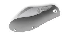 Brutalica Tsarap Folder Titanium serrated
