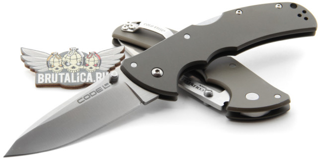 Cold Steel Code 4 spear point S35VN