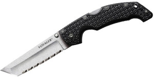 Cold Steel Voyager Tanto Serrated