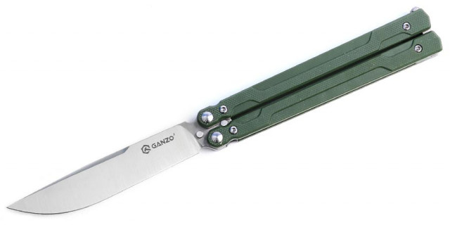 Ganzo Balisong G766 green
