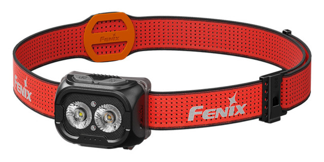 Fenix HL18R-T V2.0 чёрный с красным ремешком