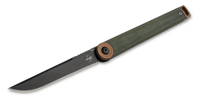 Boker-Plus Boker Kaizen Green Canvas Micarta 01BO391