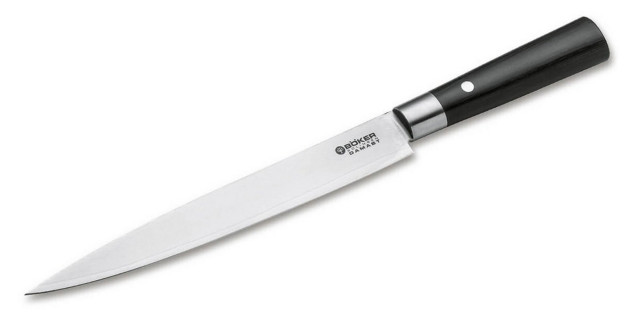 Boker-Plus кухонный Boker Damascus Black Carving Knife 130425DAM