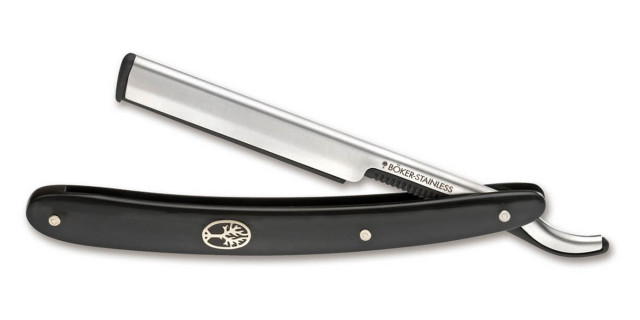 Boker-Plus Бритва-шаветка Boker Barberette Black 140901