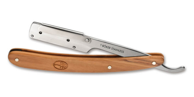 Boker-Plus Бритва-шаветка Boker Pro Razette Olive 140906