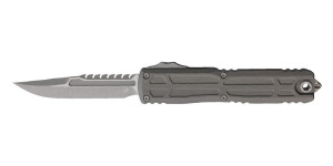 Microtech Ultratech Ex Gen III ZBP Interceptor Sawback Bowie 1117EX-10APNCS