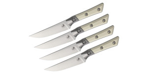 Microtech Набор ножей Steak 4 Piece Set Black 3600B-10SETIV