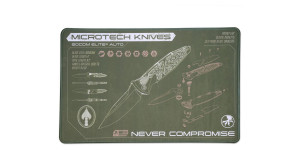 Microtech Коврик настольный SOCOM ELITE AUTO OD GREEN MAT-SEA