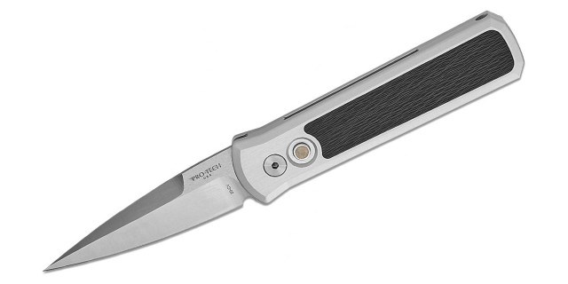 Pro-Tech GODSON 7210-Silver Crosscut 20CV 7210-Silver Crosscut 20CV