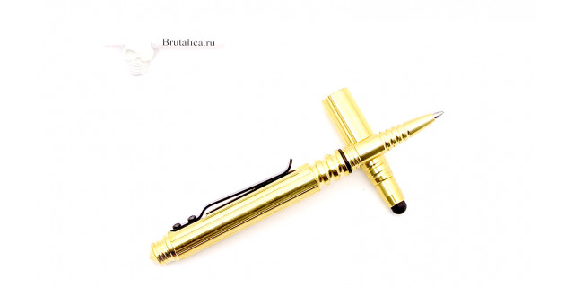 Shrade Tactical Stylus Pen Brass